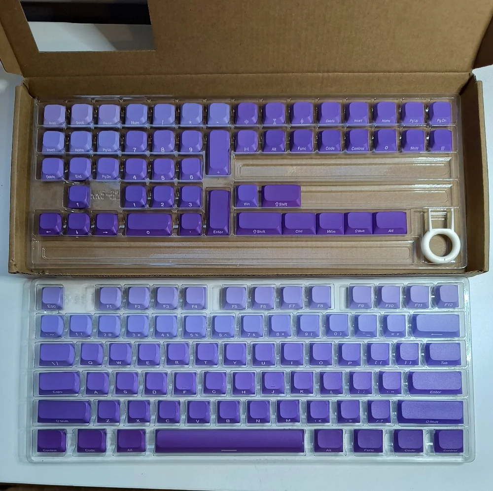 Purple Ombre Keycaps